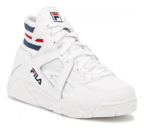 Tenis Fila The Cage Basquet Retro Blanco 1vb90182