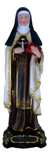 Imagen de Santa Mónica, 12,5 cm, color resina