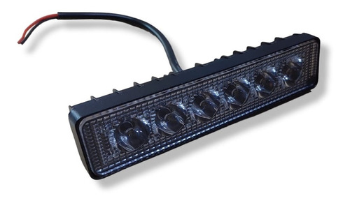 Faro Auxiliar Barra Rectangular 6 Led 12v-24v Auto Moto - Xp