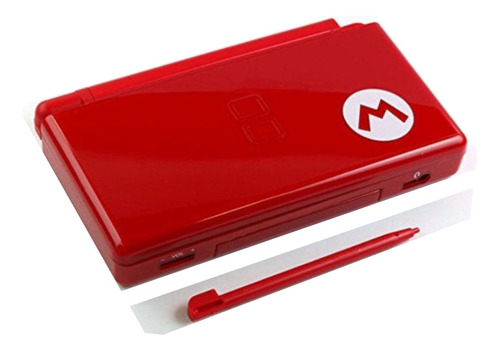 Carcasa Repuesto Edición Mario Para Nintendo Ds Lite Nds