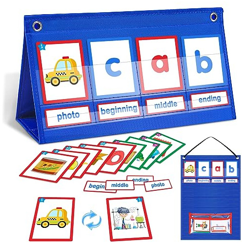 Cvc Word Builder Bolsillo De Escritorio Cvc Word 2t9po