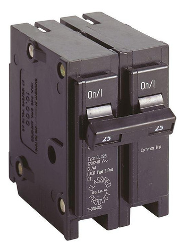 Eaton Cutler-hammer Disyuntor 2 Polo Cl225 Westinghouse