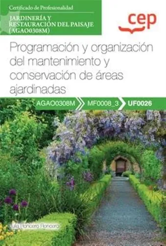 comprar Manual Programacion Y Organizacion Del Mantenimiento Y Conse