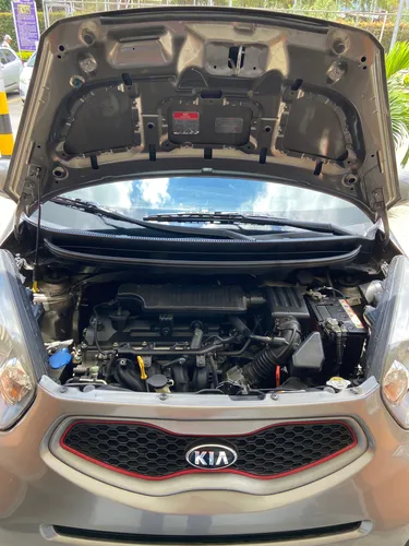 Kia Picanto Ex, 2015, 1.2 Cc, Color Gris, Automático