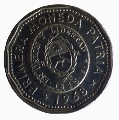 Moneda Argentina 1968 25 Pesos