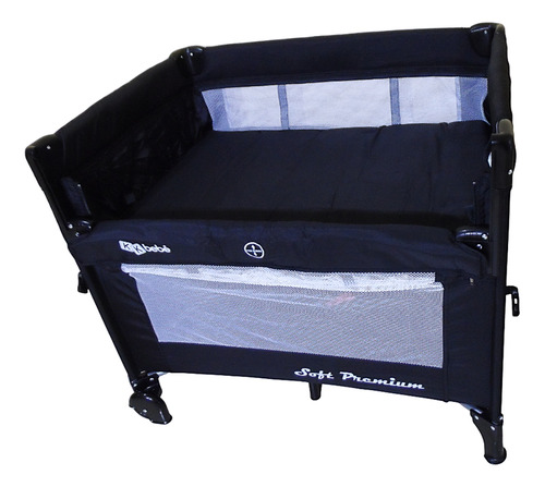 Berço Portátil Abertura Lateral Para Acoplar Na Cama Cores