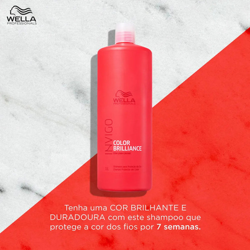 Kit Shampoo E Máscara Invigo Color Brilliance Wella