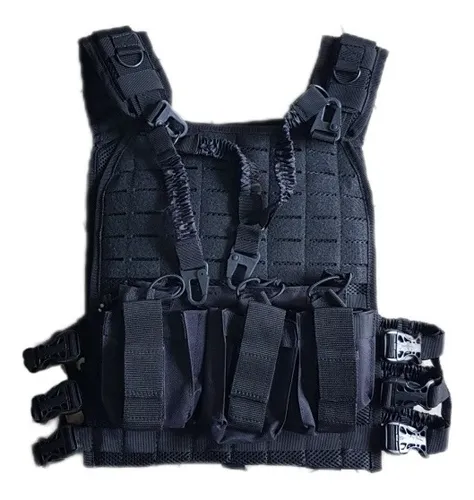 comprar Chaleco Táctico Porta Placas Universal Con Porta Cargadores
