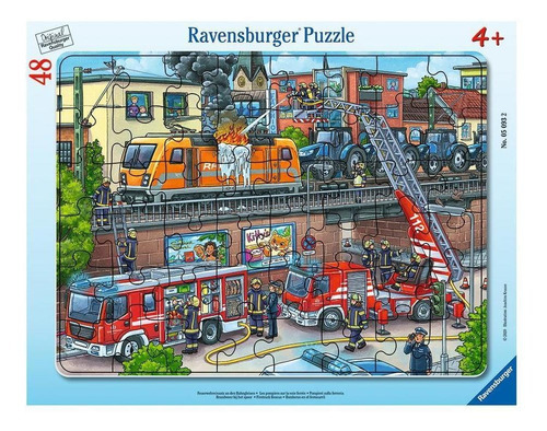 Puzzle Enmarcado - Operación De Bomberos Ravensburger
