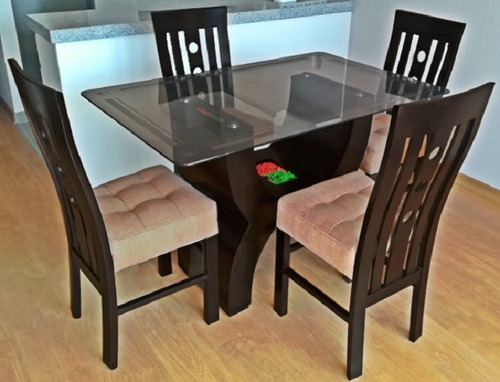 Juego De Comedor De 4 Sillas