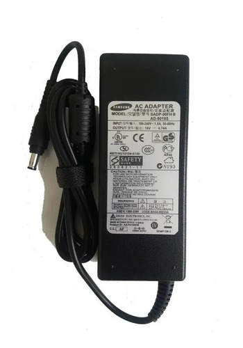 Cargador Notebook Samsung 19v 4.74a 90w