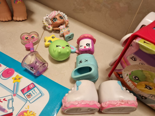 Muñeca Moose Kindi Kids Bandai Unicornio Lote Shopkins (Usado)