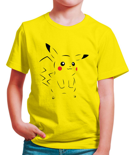 Polo Niño Pikachu (d1259 Boleto.store)