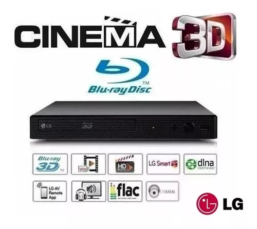 Reproductor Blu-ray LG BP450, 12W, 3D y HDMI, negro – Shopavia