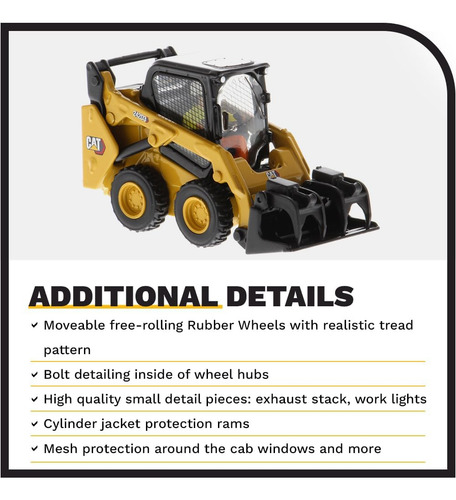 Minicargadora Diecast Masters 1:50 242d3...