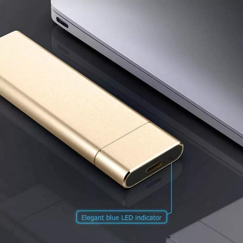 - Mini Disco Duro Externo Portátil De Estado Sólido De 4 Tb