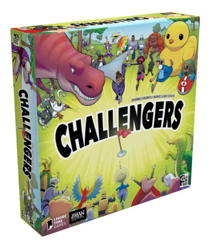 Jogo De Mesa Challengers Galápagos Clg001