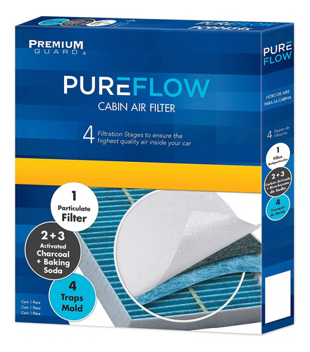 Filtro De Aire De Cabina Pureflow Pc9369x | Compatible ...