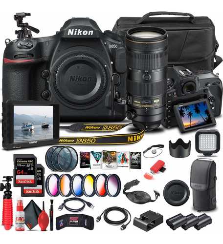 Nikon D850 Cámara Dslr (sólo Cuerpo) () + Nikon 2.756-7.8.