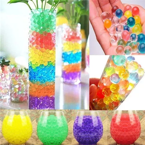 Bolinha de Gel para Arminha de Brinquedo Orbeez de Gel Plantas