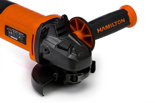 Imagen 3 de 4 de Amoladora Angular Hamilton 115mm 220v 900w - Haa002