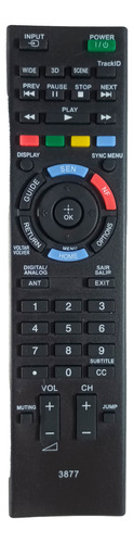 Control Remoto P/ Led Sony Netflix Tdt 3d