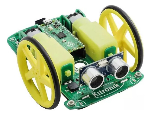 Kit De Robot Buggy Para Raspberry Pi Pico - Kitronik
