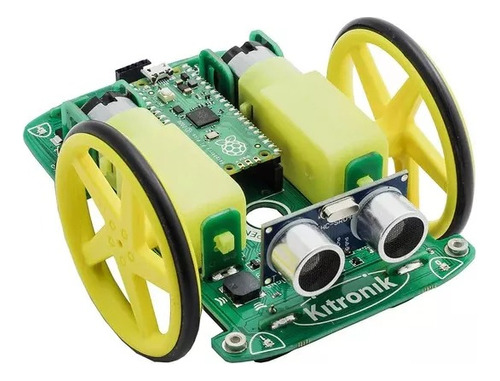 Kit De Robot Buggy Para Raspberry Pi Pico - Kitronik