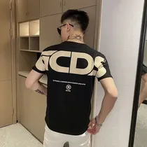 Comprar Top Man Tee Shirts Alphabet Black Wear Hip Hop Para Hombre