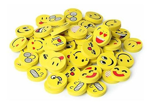 Señor Gomas De Borrar Pack De 64 Borrador De Emoji Gomas De