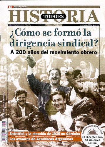 Todo Historia 521 Dirigencia Sindical Strangford Aerolineas