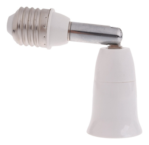 Adaptador Extensor De Enchufe De Luz E27 Ajustable 180 Grado