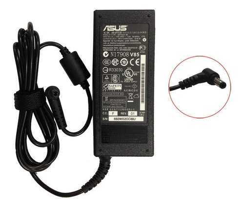 Cargador Original Asus Vx1 Sw1 Vbi U1 U2 U6 K 19v / 3.42a