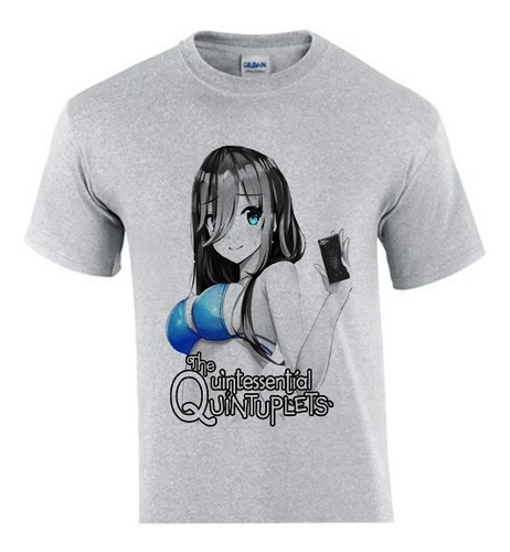 Playera Go Toubun No Hanayome Miku Nakano Traje Baño Anime