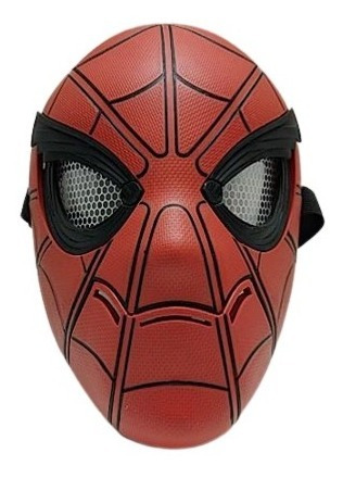 Máscara De Plástico Spider-man Mueve Boca-cejas Hasbro 2016
