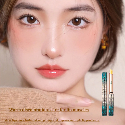 V Lip Balm, Lápiz Labial Cálido Que Cambia De Color, Hidrata