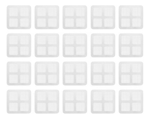 Nuevo 6 Adhesivo De Filtro De Malla For Drenaje De Suelo, 20