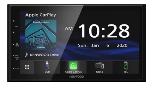 comprar Kenwood Dmx4707s Receptor De Visualización Táctil Digital De 6.8 Pulgadas Con Apple Carplay Y Android Auto