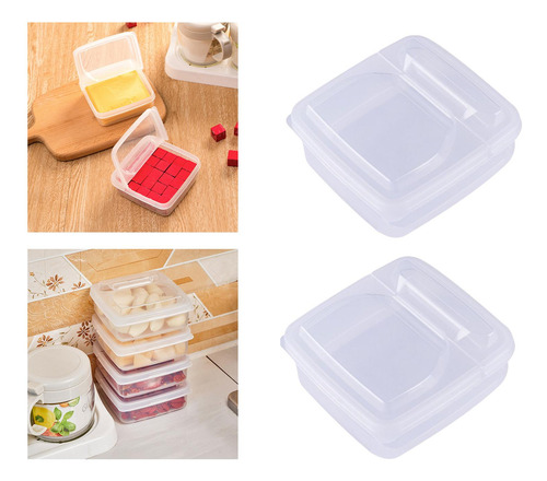 2 Contenedor De Refrigerador Portátil 6x2x, 2 Piezas