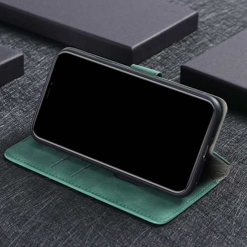 Cn Capa De Couro Com Flip E Suporte Para iPhone 16 Pro