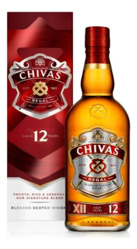 Whisky Chivas Regal 12 Años 500cc - Gobar®