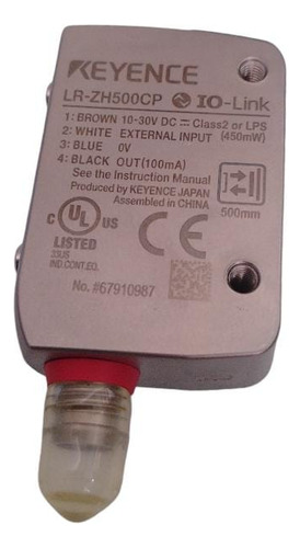 Keyence Lr-zh500cp Sensor Láser Basado En Distancia. Forma.