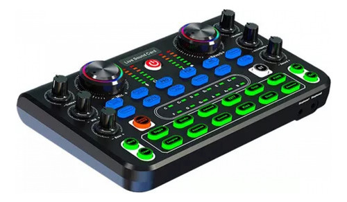 Mini Mezclador De Sonido Portátil Voice Changer Para Dj