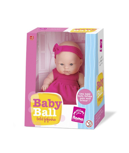 Baby Ball Muñeca Bebe Vestido 18 Cm Roma Casa Valente