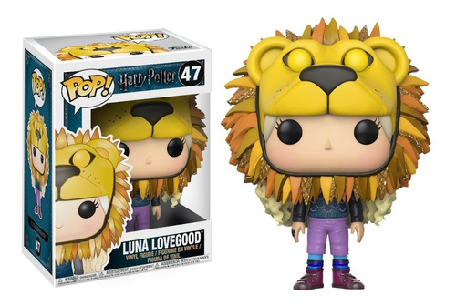 Funko Pop Harry Potter Luna Lovegood With Lion Head