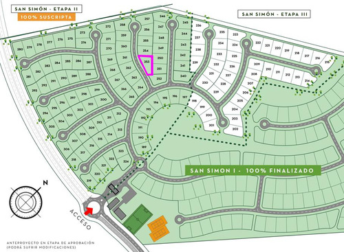 Terreno Venta 631 Mts 2 Totales  - San Simón -  Canning (e. Echeverria)