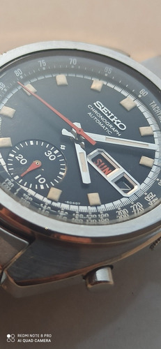 Vintage Seiko Bruce Lee 6139-6012 Original Cronógrafo 12/72