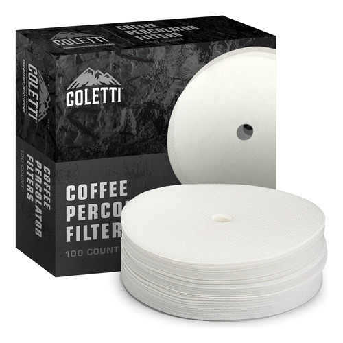 Filtros De Café Percolator - Paquete De 100 Filtros Perco...
