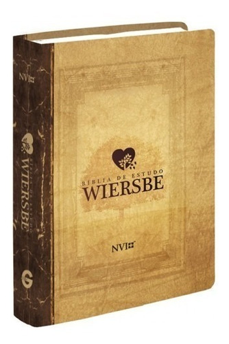 Bíblia De Estudo Wiersbe - Luxo Neutra