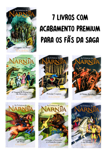 Box - As Crônicas De Nárnia Edição De Luxo, C.s. Lewis, Editora Harpercollins